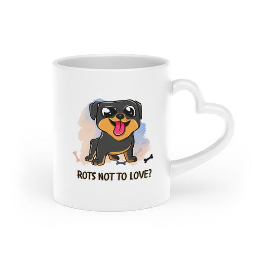 Heart-Shaped Rott Mug